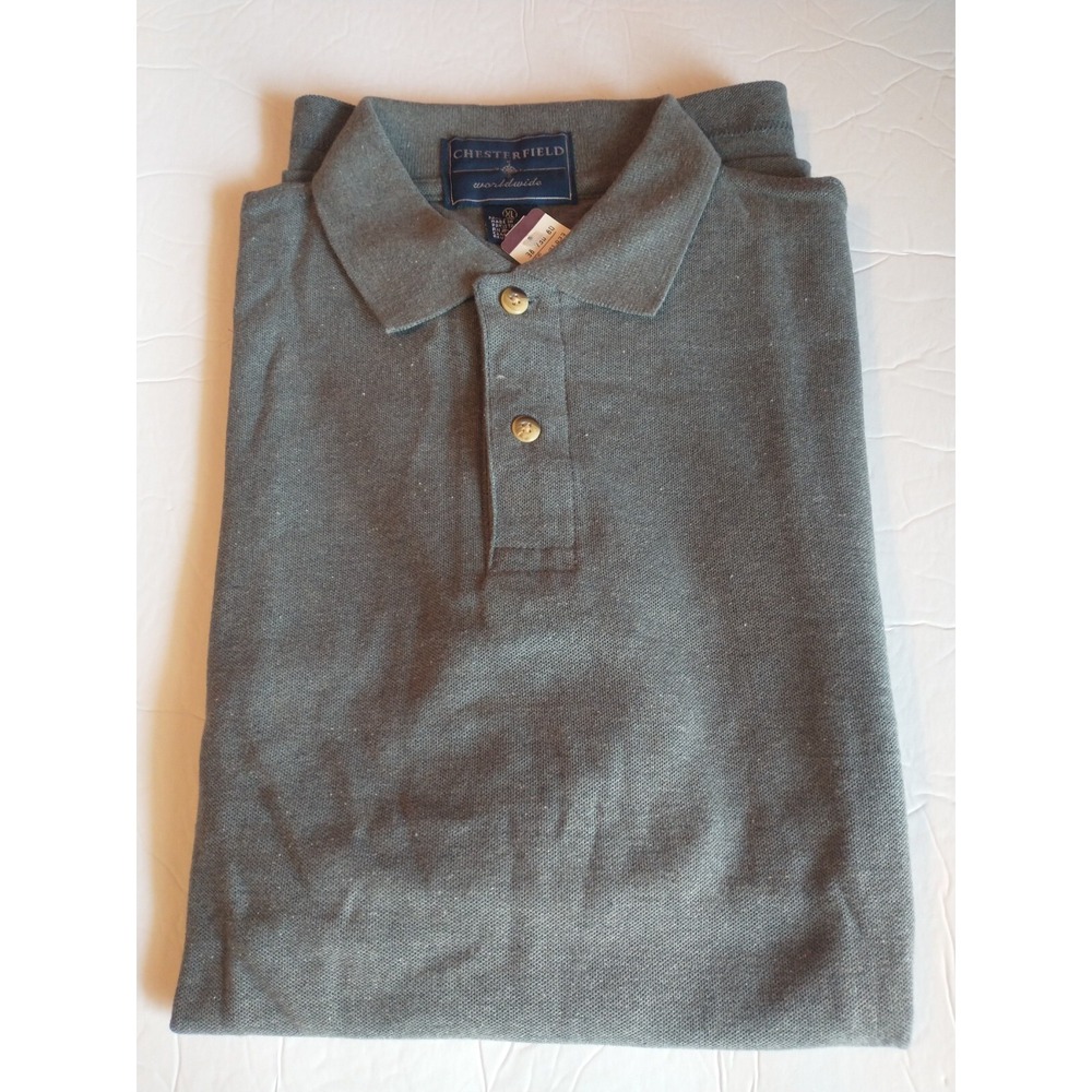 Vintage Chestfield Men's‎ Polo XL Gray